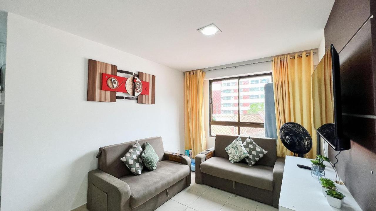 Apto Veleiros Cabo Branco Beira-Mar Pet Friendly Genius Flats Apartment Joao Pessoa Exterior photo